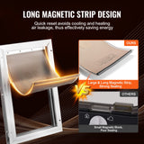 VEVOR Pet Door Replacement Flap 20.96 x 31.12 cm Compatible with VEVOR Pet Door - Top-Down View