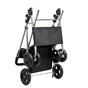 Pet Stroller, 16KG Weight Capacity, Foldable Dog Stroller Cart, 4 Wheels Cats Pram with Detachable Carrier & Mesh Windows, Portable Animal Carrier with Brake for Small to Medium Pets