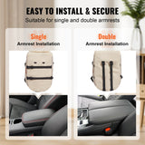 VEVOR Center Console Dog Car Seat Dog Booster Car Seat for Small Dog 3.6 kg - Top-Down View
