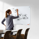 VEVOR Magnetic Glass Whiteboard, Dry Erase Board 36