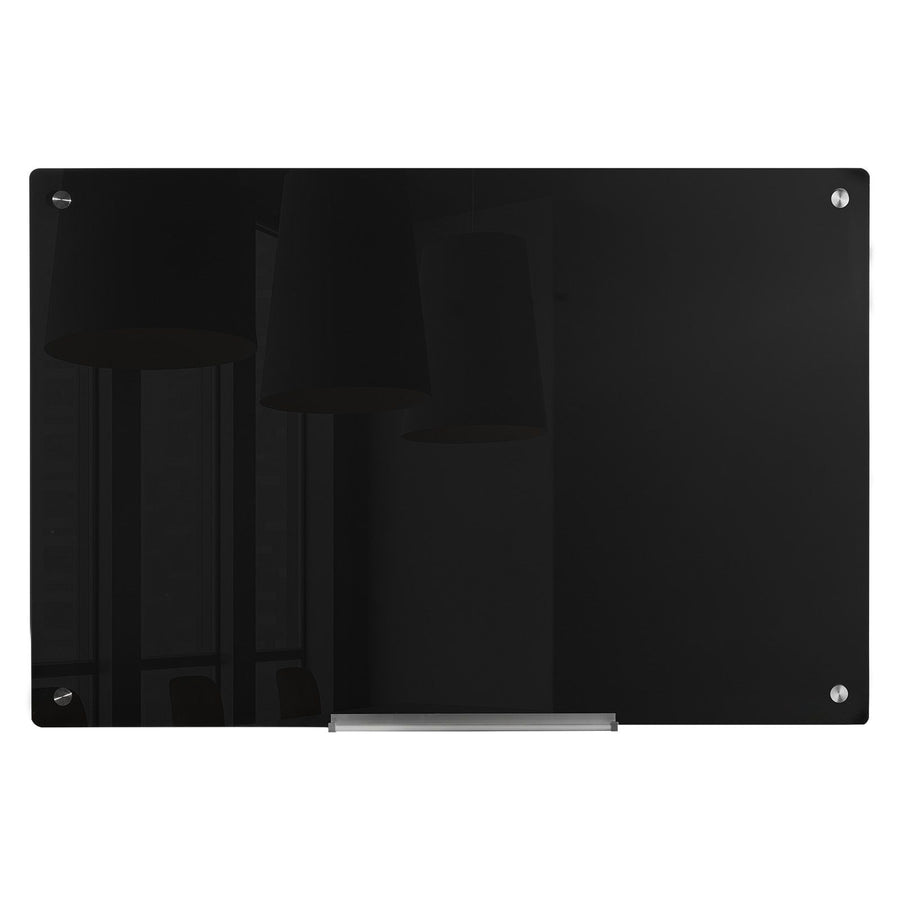 Magnetic Glass Whiteboard, Dry Erase Board 36"x24", Wall-Mounted Large White Glassboard Frameless, with, image 10