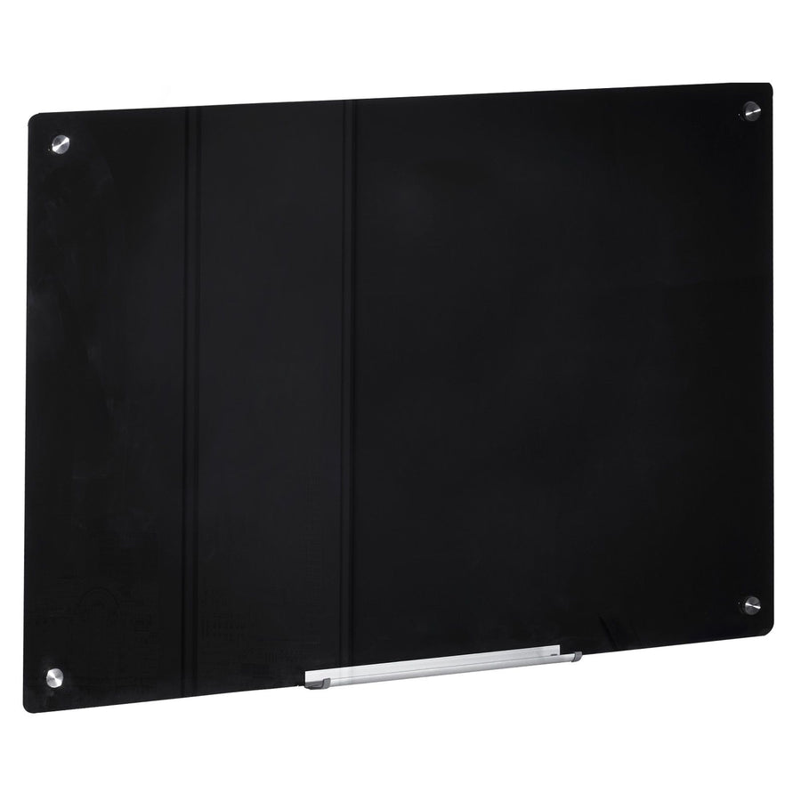 Magnetic Glass Whiteboard, Dry Erase Board 36"x24", Wall-Mounted Large White Glassboard Frameless, with, image 11