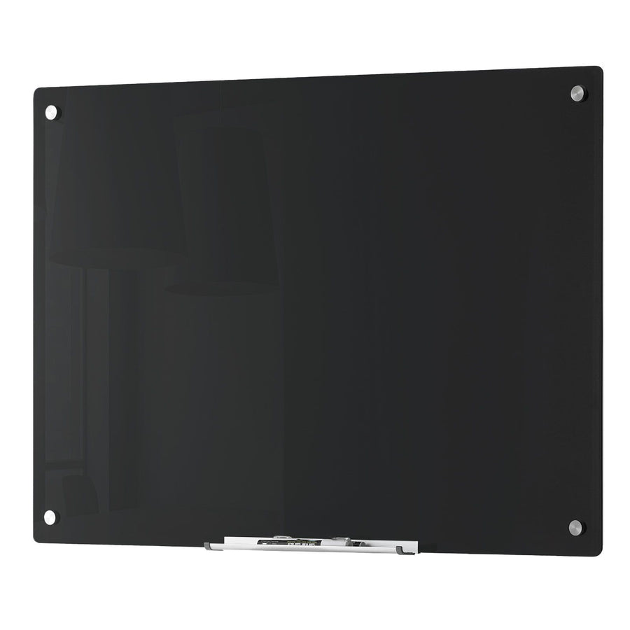 Magnetic Glass Whiteboard, Dry Erase Board 36"x24", Wall-Mounted Large White Glassboard Frameless, with, image 12