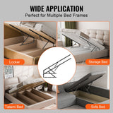 VEVOR Bed Lift 59x79 in Compatible Bed Size 265 lbs Load DIY Wall Bed Hardware