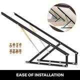 VEVOR 48" Bed Lift Hydraulic Mechanisms Kits For Sofa Bed Oriented Hardware Box