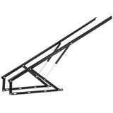 VEVOR Pair of 5FT Pneumatic Mechanism Heavy Duty Gas Spring Kit for Box Bed Sofa Storage Space Saving DIY Project Lifter Lift Up Hardware Black - Extra Image