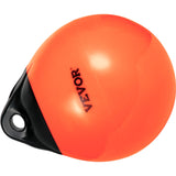 VEVOR Boat Buoy Balls, 15" Diameter Inflatable Heavy-Duty Marine-Grade PVC Marker Buoys, Round Boat Mooring Buoys, Anchoring, Rafting, Marking,