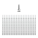 VEVOR Drawer Cabinet Slides Side Mount 22 inch 10 Pairs 100 LB Load Replacement
