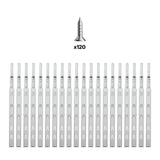 VEVOR Drawer Cabinet Slides Side Mount 22 inch 10 Pairs 100 LB Load Replacement - Extra Image