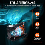 VEVOR 12V Air Compressor Heavy Duty 150PSI Offroad Air Compressor Portable Truck Tire Inflator 6.0CFM Air Pump for Jeep SUV 4x4 Vehicle RV For up to 35 Inch Tires