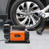 VEVOR 12V Air Compressor Heavy Duty 150PSI Offroad Air Compressor Portable Truck Tire Inflator 6.0CFM Air Pump for Jeep SUV 4x4 Vehicle RV For up to 35 Inch Tires