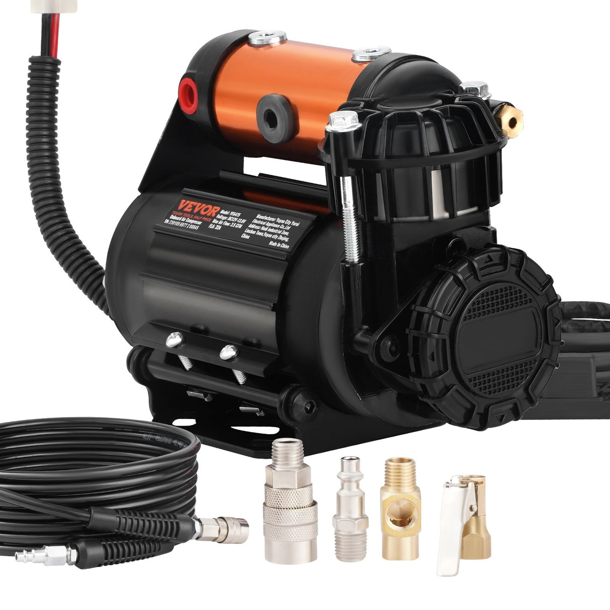 VEVOR Onboard Air Compressor Kit 150PSI Offroad Air Compressor Portable Tire Inflator Heavy Duty 3.5CFM Air Pump for Jeep SUV 4x4 Vehicle