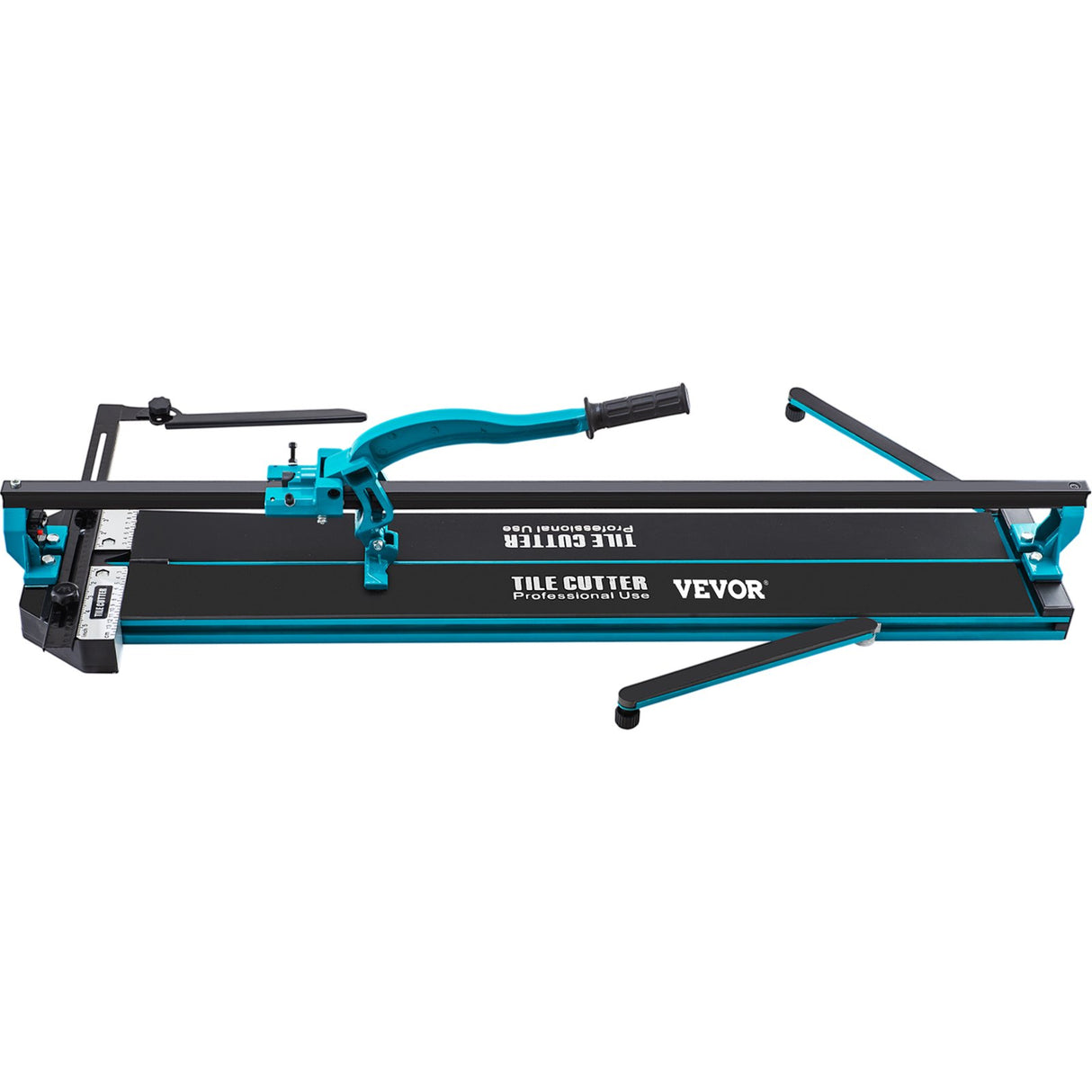 VEVOR Tile Cutter 47in Cutting Tool w/ Laser Guide Single Rail Double Brackets