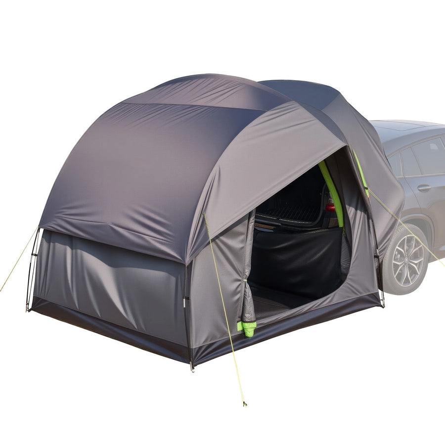 SUV Tent for Camping, 8FT L x 8FT W, Waterproof PU2000mm Spacious Double Layer Design for 5-8 Person, SUV Camping Tent with Mesh Windows, Includes Rainfly & Storage Bag, for Outdoor Activities