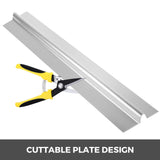 VEVOR Radiant Floor Heat Transfer Plates 4' 50 pcs Omega Aluminum for 1/2" PEX