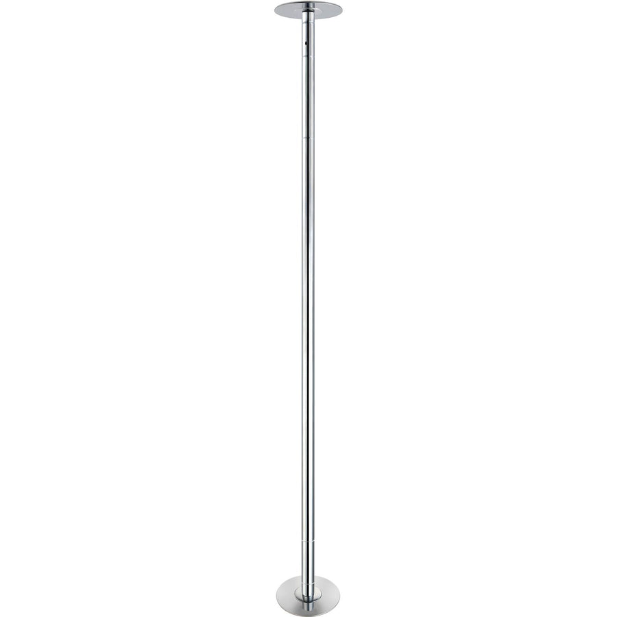 Professional Dancing Pole, Spinning Static Dancing Pole Kit, Portable Removable Pole, 45mm Heavy-Duty Stainless Steel Pole, Height Adjustable Fitness Pole, for Exercise Home Club Gym, Silver