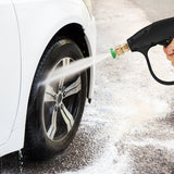 VEVOR 1/4'' High Pressure Washer Gun 4350PSI Power Wash Foam Spray w/ Nozzle - Low Angle