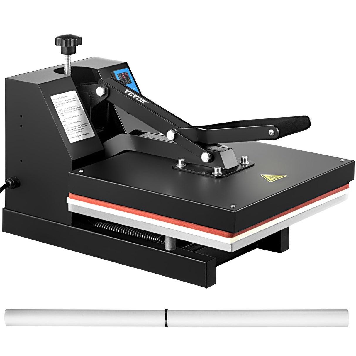 VEVOR Heat Press 15X15 Inch Heat Press Machine Industrial Quality Power T Shirt Heat Press Sublimation Machine Clamshell Heat Press Machine for T