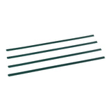 VEVOR Bottom Locking Privacy Slats, Single-Wall Vertical Bottom-Locking Slats for Chain-Link Fence, High-Density HDPE Chain Link Slats Ideally Fit 1.2 m High Fence for Garden Farm Sports Field(Green) - Extra Image