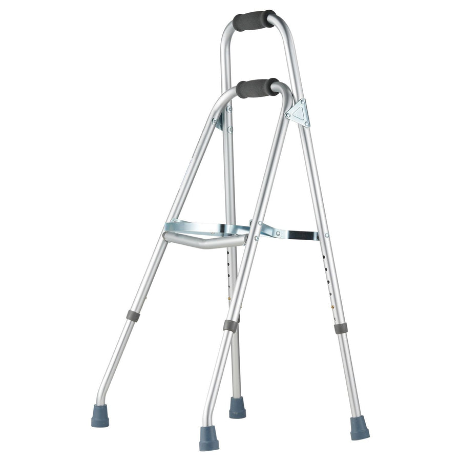 Folding Hemi Walker One Arm Mobility Walker for Senior & Adjustable Height