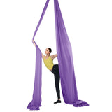 VEVOR Aerial Yoga Hammock & Swing, 4 m Length, Yoga Starter Kit with 100gsm Nylon Fabric, Full Rigging Hardware and Easy Set-up Guide, Antigravity