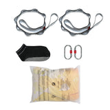 VEVOR Aerial Yoga Hammock & Swing, 5 m Length, Aerial Yoga Starter Kit with 100gsm Nylon Fabric, Full Rigging Hardware & Easy Set-up Guide,