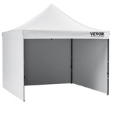 VEVOR Pop Up Canopy Tent Outdoor Gazebo Tent 10x10FT with Sidewalls & Bag White - Extra Image
