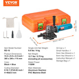 VEVOR 1100W Electric Rebar Cutter Cutting up to 3/2In 4-40mm - Close-Up Angle