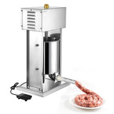 VEVOR Electric Sausage Stuffer, 22 LBS / 10 L Vertical Meat Stuffer, Stepless Speed Control and Foot Pedal, Stainless Steel Heavy Duty Sausage Filler with 4 Stuffing Tubes, for Commercial & Home Use - Extra Image