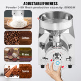 VEVOR Grain Grind Mill Grain Grinding Machine 2200W Food Processing Machinery - Top-Down View