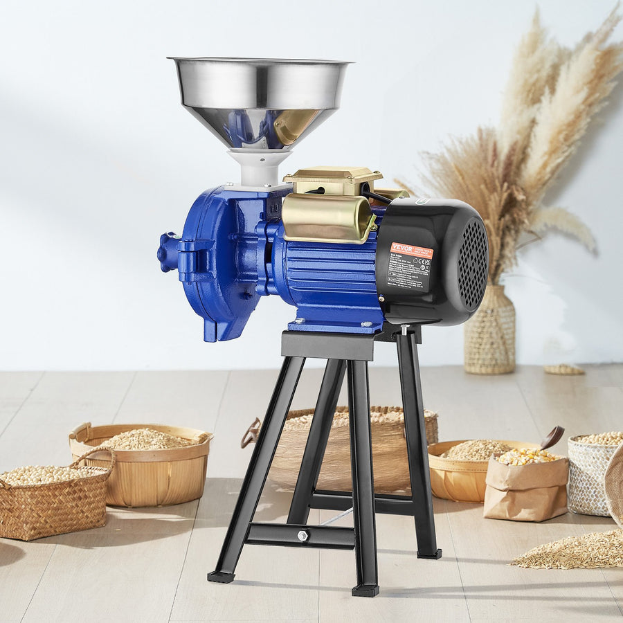 3000W Electric Grain Grinder Corn Wheat Flour Cereal Mill Dry Grinder