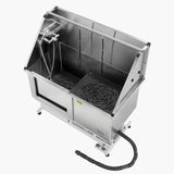 VEVOR 127 cm Electric Dog Grooming Bath Tub Stainless Steel w Water Filter Left - Extra Image