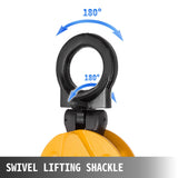 VEVOR 1T Vertical Plate Lifting Clamp Grab Clamp Dog Steel Lift Grip Sling