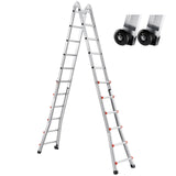 VEVOR Telescoping Ladder A Frame 20 FT Extension Multi-Function for Homework - Extra Image