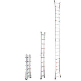 VEVOR Telescoping Ladder A Frame 20 FT Extension Multi-Function for Homework