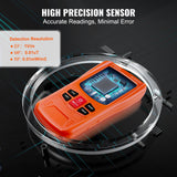 VEVOR 3-in-1 EMF Meter, 5Hz-6GHz, Handheld Rechargeable Electromagnetic Field Radiation Detector, Digital LCD EMF Tester for EF MF RF Home Inspections