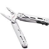 VEVOR 16-In-1 Multitool Pliers, Multi Tool Pliers, Cutters, Knife, Scissors, Ruler, Screwdrivers, Wood Saw, Can Bottle Opener, with Safety Locking and Sheath, for Survival, Camping, Hunting and Hiking - Extra Image