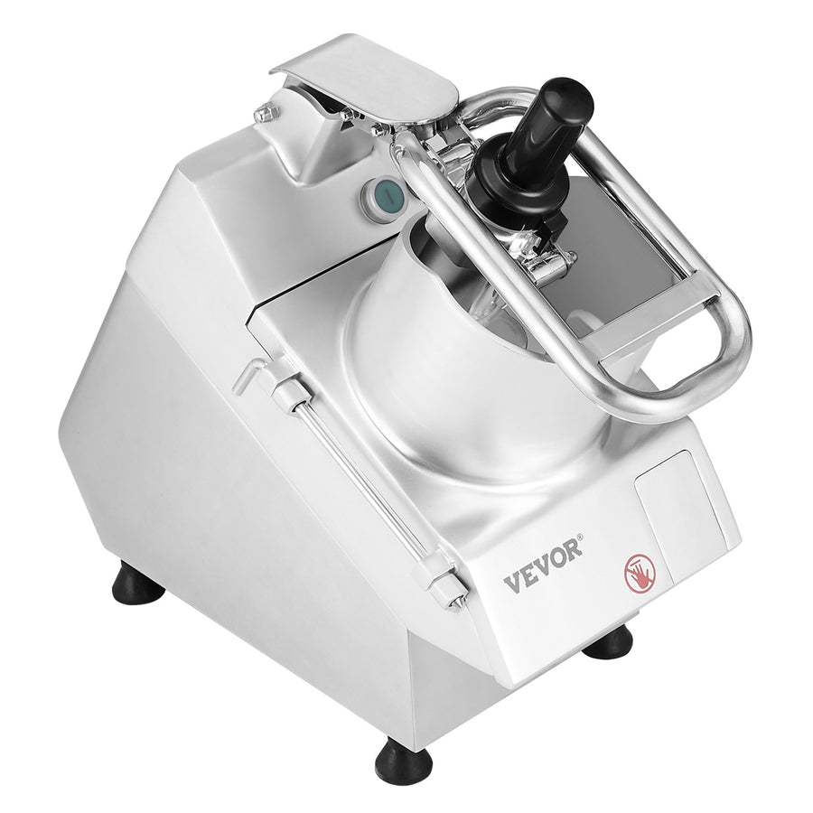 Food Processor & Vegetable Chopper w/ 6 Blades Food-Grade Stainless Steel