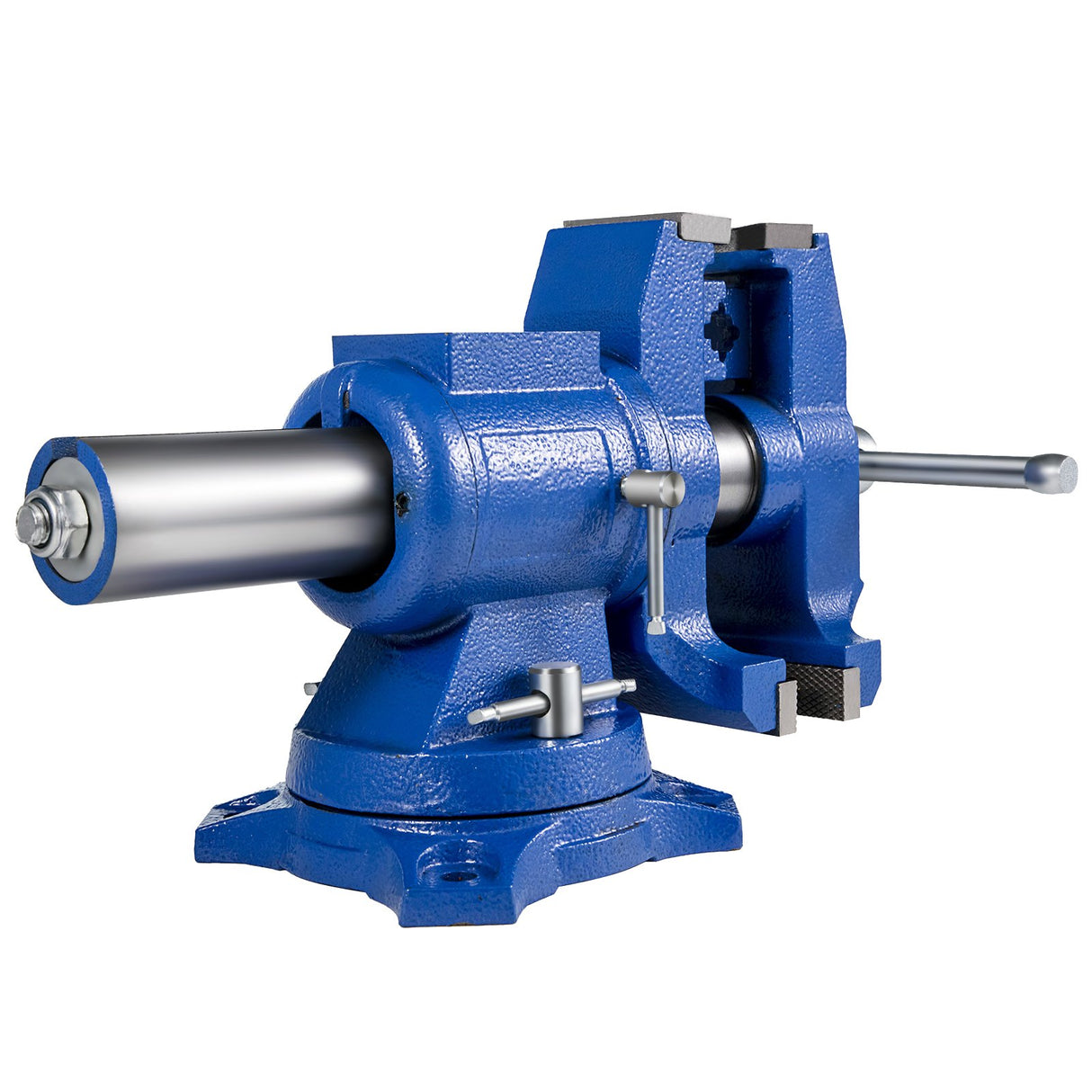 VEVOR Multipurpose Bench Vice 5" 30Kn Heavy Duty with 360? Swivel Base and Head