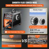 Vevor Mig Welder Welding Machine MIG-270 MIG MMA TIG IGBT DC Inverter Welder Digital Display - Top-Down View