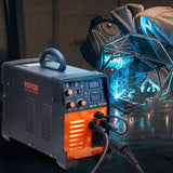 Vevor Mig Welder Welding Machine MIG-270 MIG MMA TIG IGBT DC Inverter Welder Digital Display - Low Angle