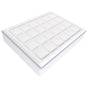 Mattress Topper, Queen Size, 76.2 mm Thickness, Memory Foam, Fiber Fill, Detachable & Washable, Ergonomically Designed for Pressure Relief, Comfortable Cooling & Breathable, for Hot Sleepers