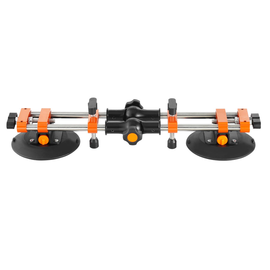 Seamless Seam Setter, 2 Packs Granite Seam Setter with 6 in Vacuum Suction Cups, Seam Joiner for Seam Joining & Leveling, 90°-120° Adjustable, Countertop Installation Tool for Tile Marble Slab