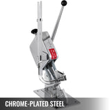 VEVOR Manual U-shape Sausage Clipper Clipping Machine Food Clipping Maker for Sausage Packing Sealing with 2 Boxes of Buckles 8000pcs - Front View