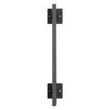 Barn Door Handle, 320 mm Rustic Fence Gate Handle, Rust-Resistant Coating, Heavy Duty Carbon Steel Outdoor Gate Handles, Easy to Install, Metal Sliding Door Pulls for Garage Shed Closet Pantry