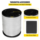 VEVOR 6000Lbs Polyester Pull Tape, 528' x 1" Flat Tape for Wire & Cable Conduit Work Variable Functions, Flat Rope for Pulling/Loading/Packing in Any