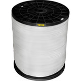 VEVOR 6000Lbs Polyester Pull Tape, 528' x 1" Flat Tape for Wire & Cable Conduit Work Variable Functions, Flat Rope for Pulling/Loading/Packing in Any