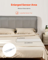 VEVOR Early Alert Bed Alarm System Wireless Bed Sensor Pad & Call Button Pager - Top-Down View