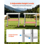 Stainless Steel Table, 60 x 90 cm Food Prep Worktable with Wheels, Kitchen Prep Table with Adjustable Undershelf Workstations for Commercial Kitchen, Restaurant, Hotel and Garage, Outdoor