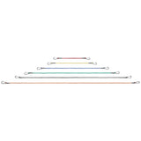 VEVOR 30 Pcs Bungee Cords Set 8mm Heavy Duty Bungee Straps with Steel Carabiners